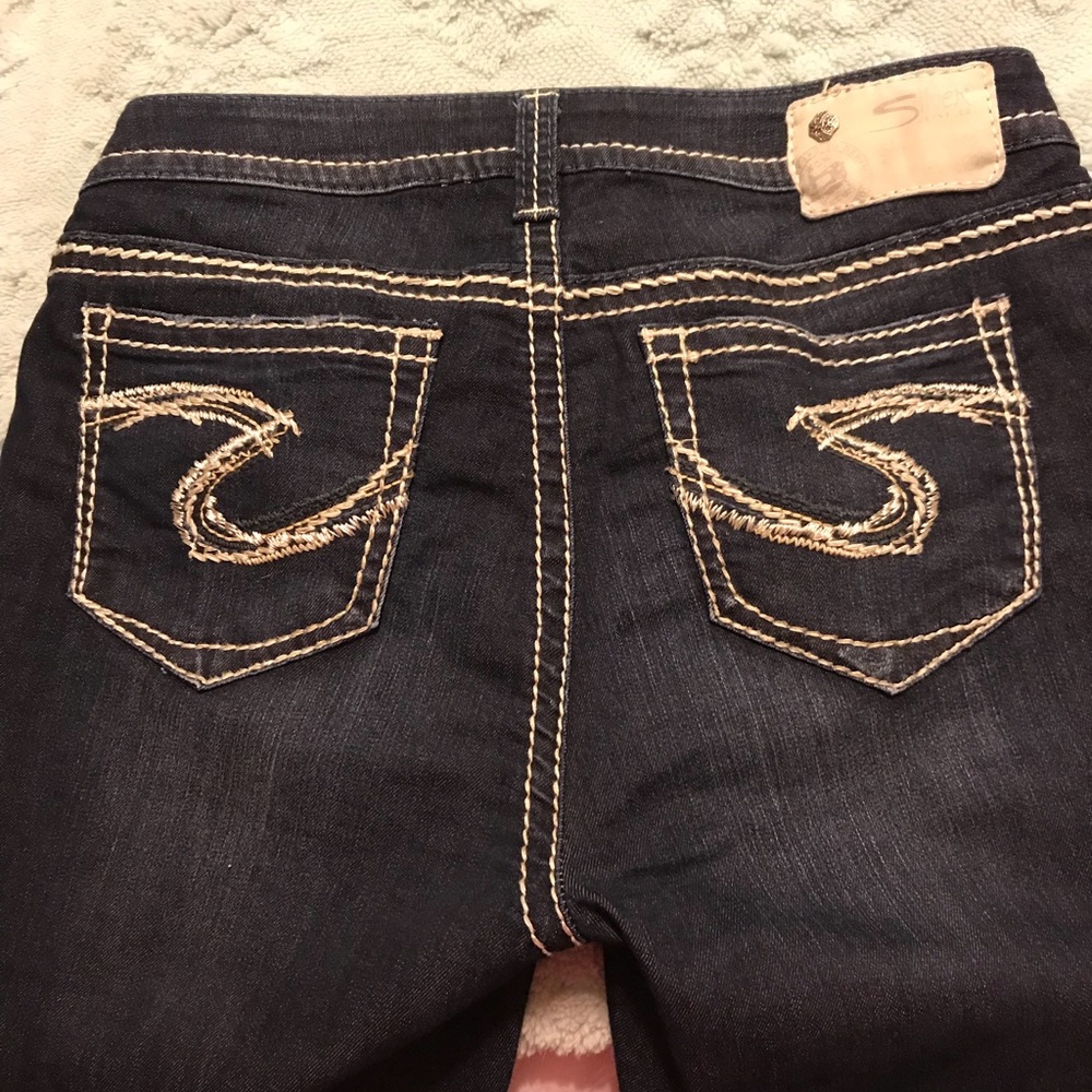 Silver jeans